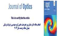 مقاله دکتر پژمان ساسان پور، عضو هیات علمی گروه مهندسی و فیزیک پزشکی با عنوان  "Theoretical calculation of scattering efficiency of isotropic and anisotropic scatteringparticles employed in nanostructured solar  cell"  از طرف هیات داوران مجله اپتیک IOP Science-Journal of Optics به  عنوان یکی از مقالات برجسته­ سال 2014 این مجله انتخاب شد.